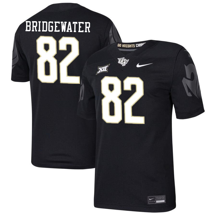 Men #82 Jordyn Bridgewater UCF Knights Big 12 Conference College Football Jerseys Stitched-Black